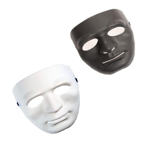 ماسک ترسناک هالووین مدل هنری جنس پلاستیکی