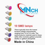 لامپ چراغ کوچک 10 اس ام دی بسته 2 عددی