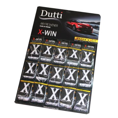 خوشبو کننده خودرو کارتی ایکس برند DUTTI
