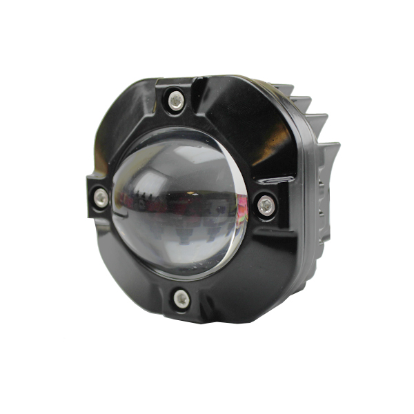 چراغ پروژکتور آفرودی برند منوچهری مدل تک لنز 2 رنگ بسته 2 عددی