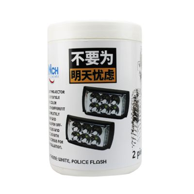 چراغ پروژکتور آفرودی برند منوچهری مدل خطی 6 لنز فلش بسته 2 عددی